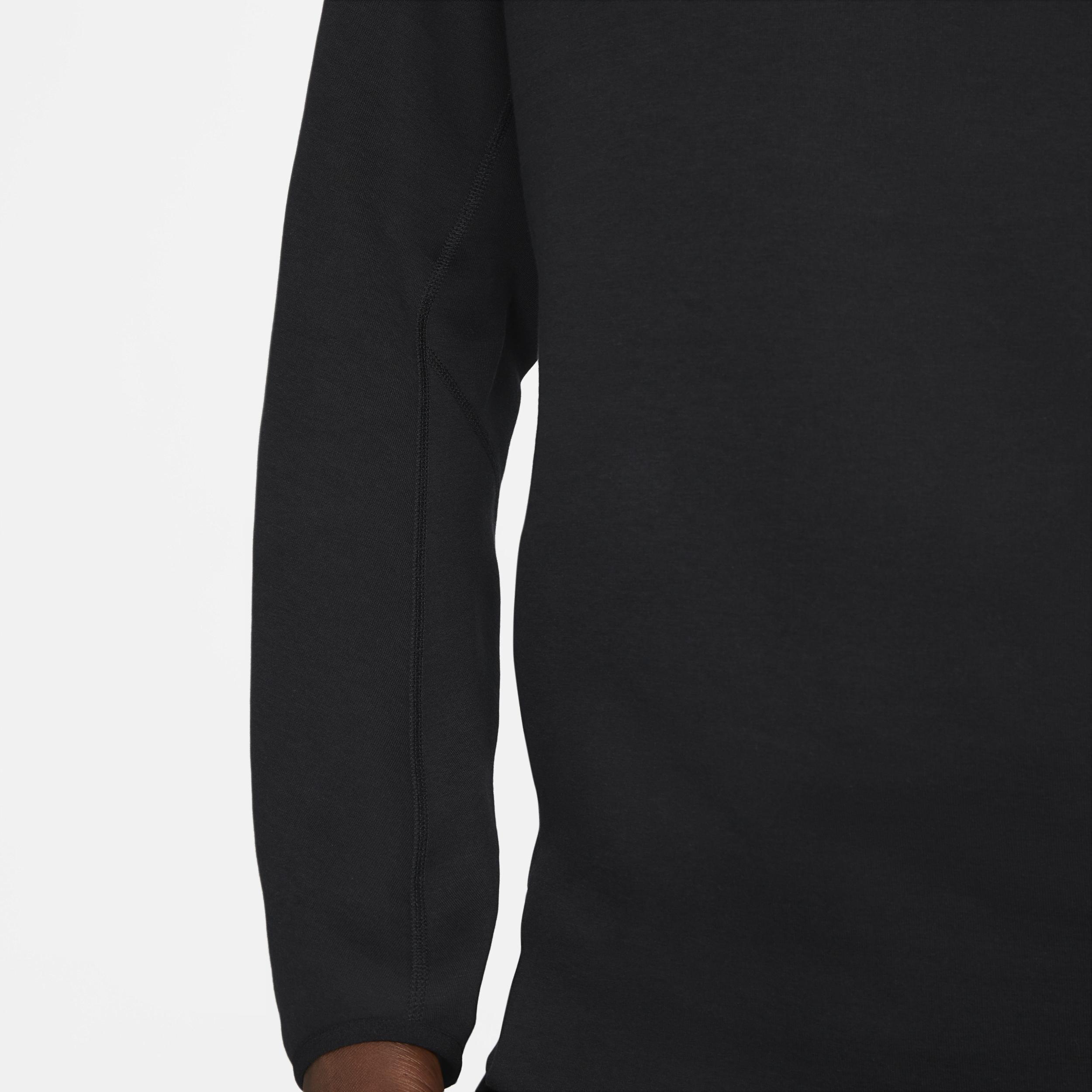 Mens Nike Sportswear Tech Fleece Pullover Hoodie | FB8016-010 Product Image