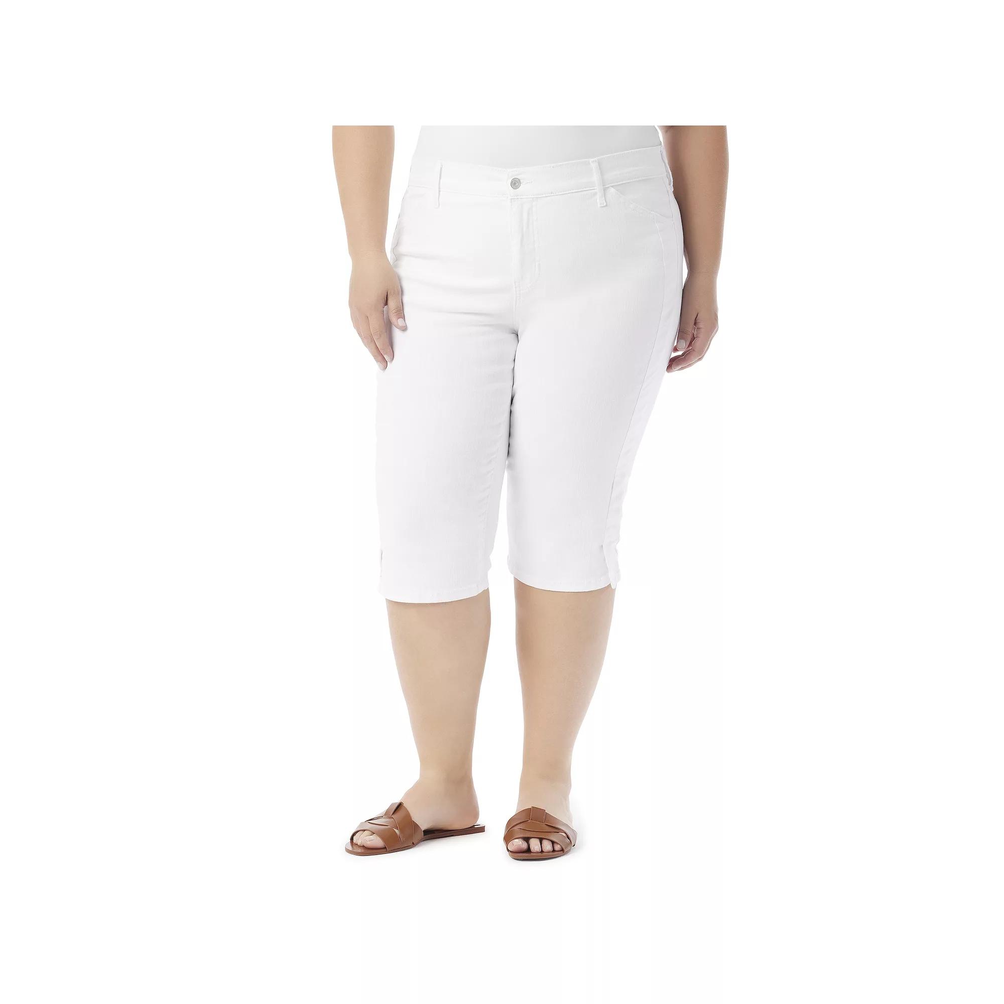 Plus Size Gloria Vanderbilt Amanda Skimmer Pants, Womens Product Image