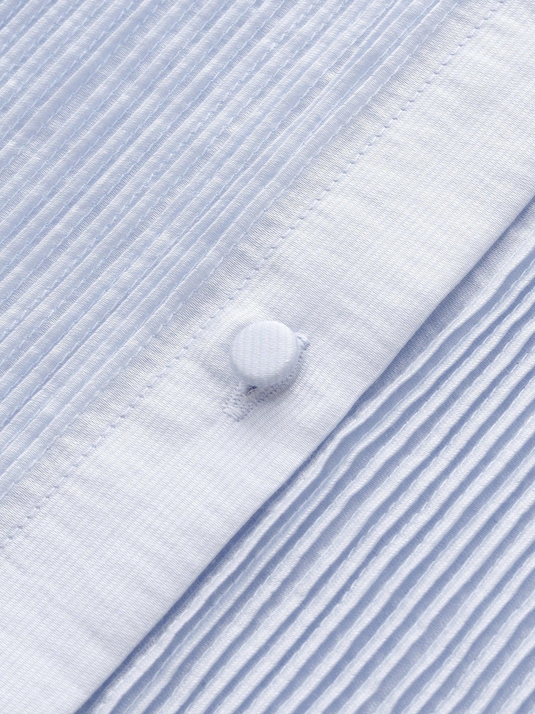 Tencel Blend Pleat Front Women Shirt Product Image