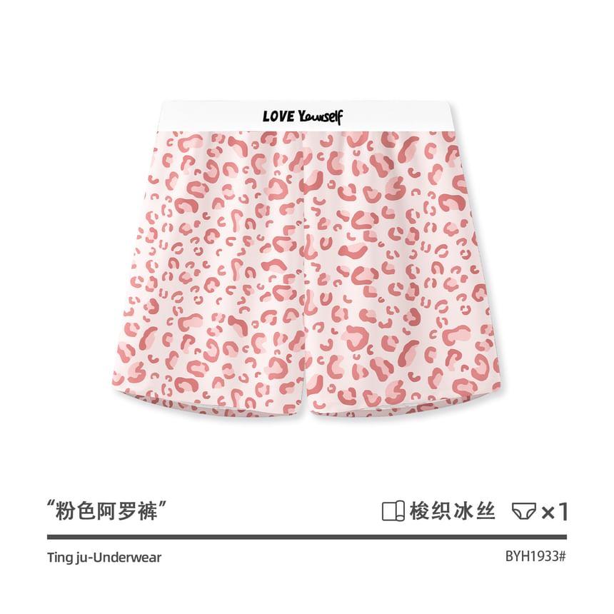 Leopard Print Boxer Brief / Set Product Image
