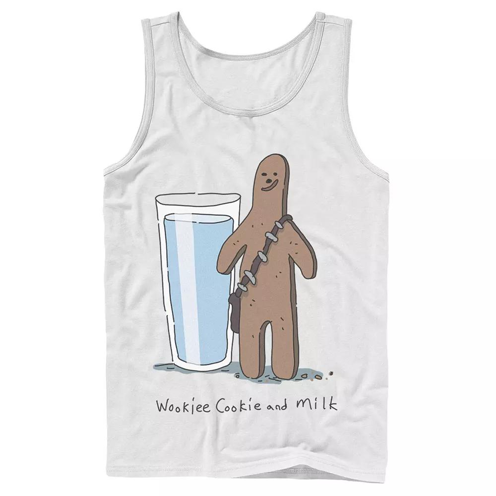 Men's Star Wars Chewbacca Wookiee Cookie And Milk Tank Top,  Product Image