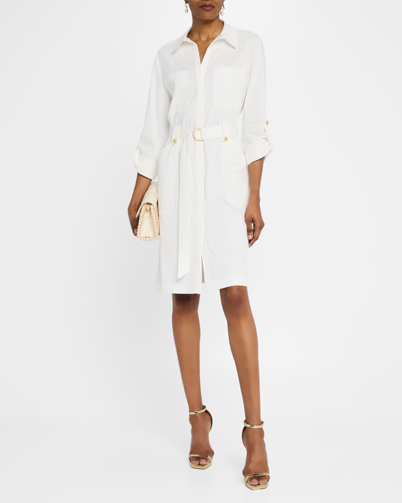 Caryss Belted A-Line Shirtdress Product Image
