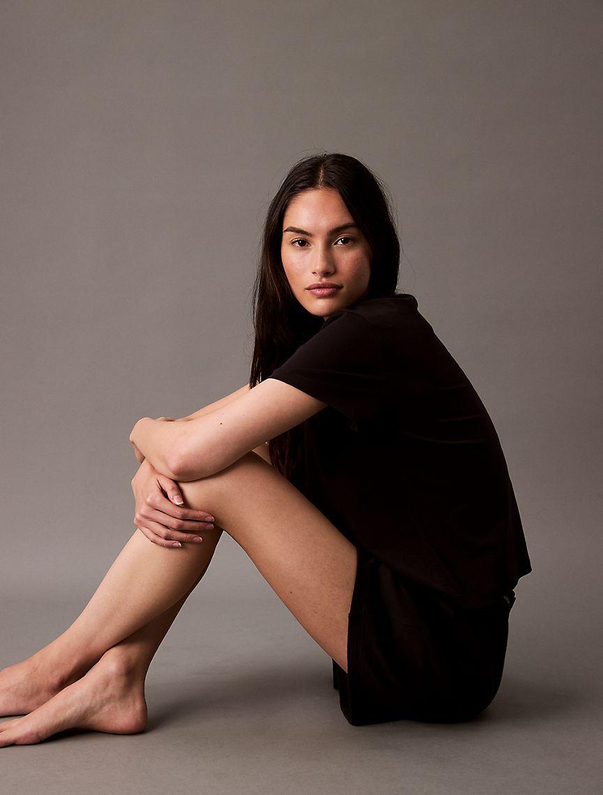 Terry Lounge Sleep Shorts Product Image