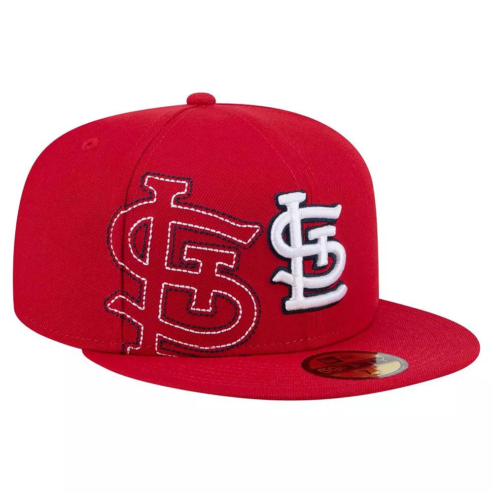 Men's New Era Red St. Louis Cardinals Yarn Stitch 59FIFTY Fitted Hat,  Product Image