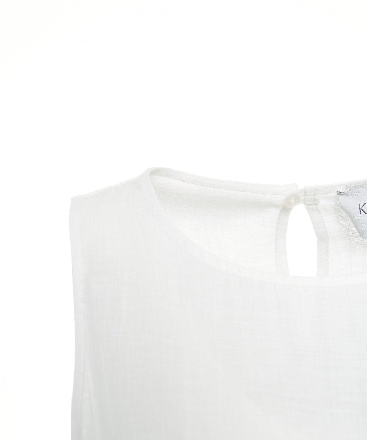 Linen blend maxi dress Product Image