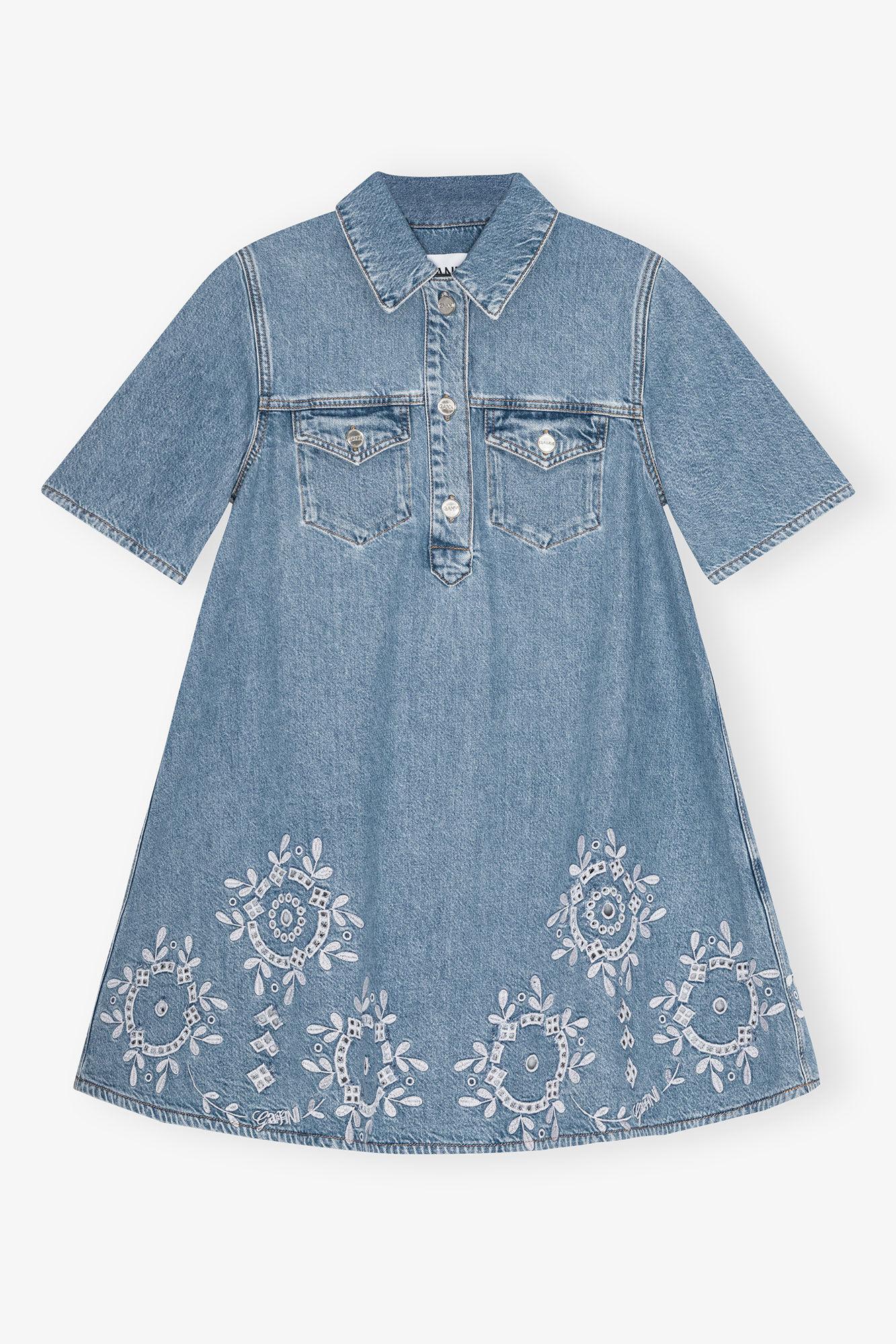 Broderie Anglaise Mini Dress Product Image