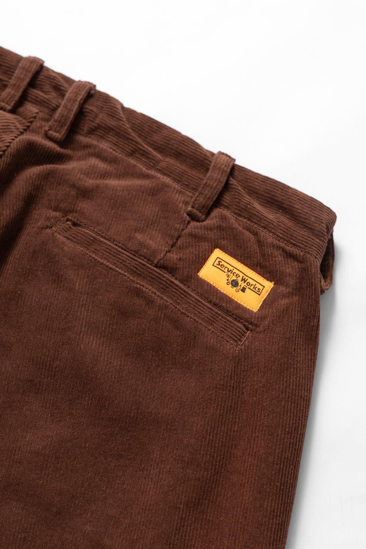 Corduroy Part Timer Pant - Brown Product Image