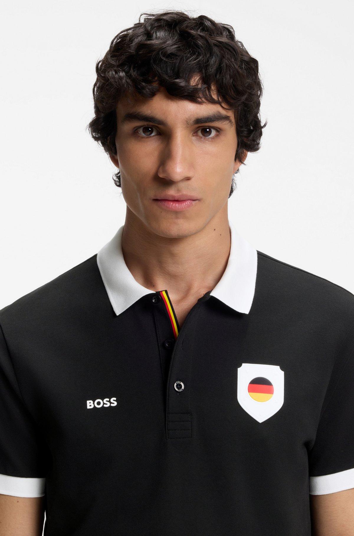 Paddy polo shirt with country flag Product Image
