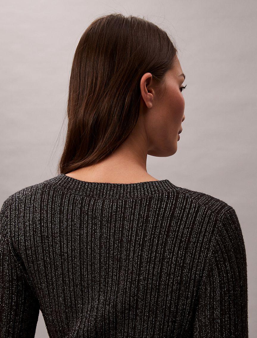 Lurex Merino Wool Blend Sweater Product Image