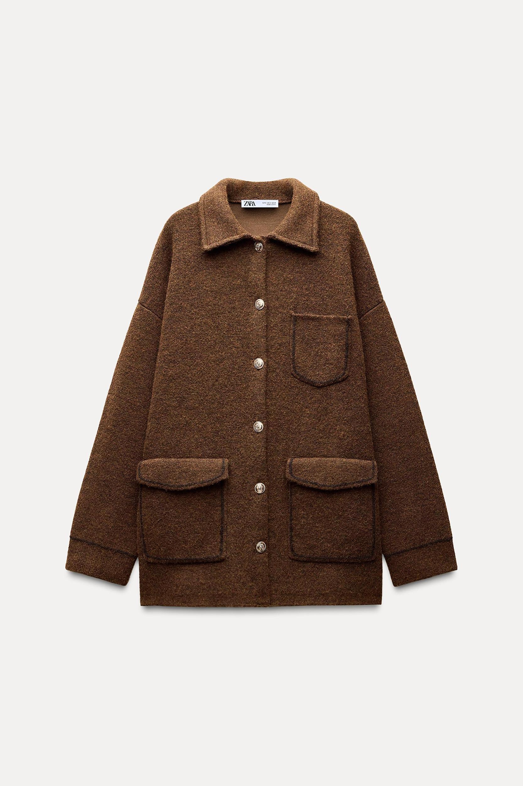 GOLDEN BUTTON KNIT CARDIGAN Product Image