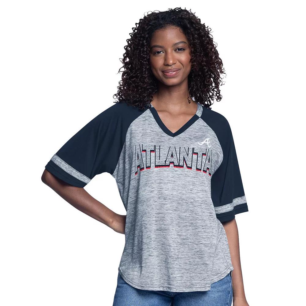 Women's G-III 4Her by Carl Banks Black Chicago White Sox Hall of Fame Raglan Over Product Image