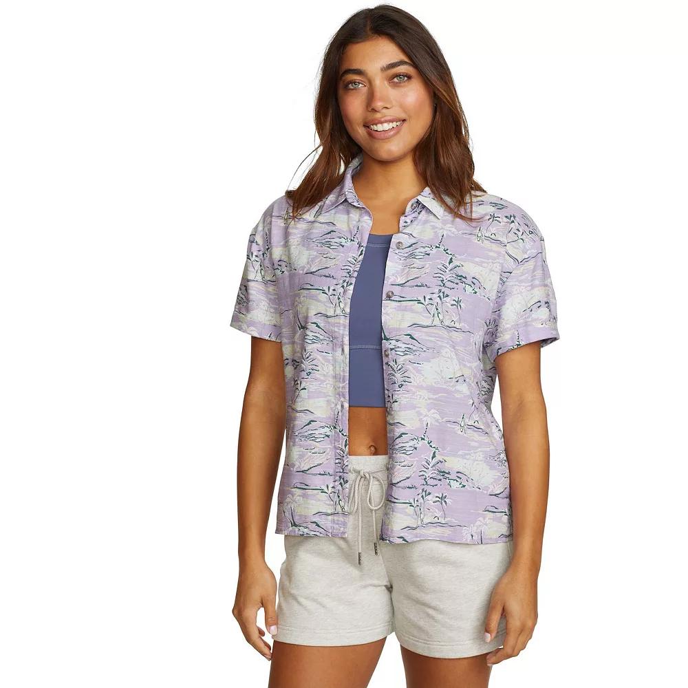 Women's Eddie Bauer Button-Down Baja Shirt,  Product Image
