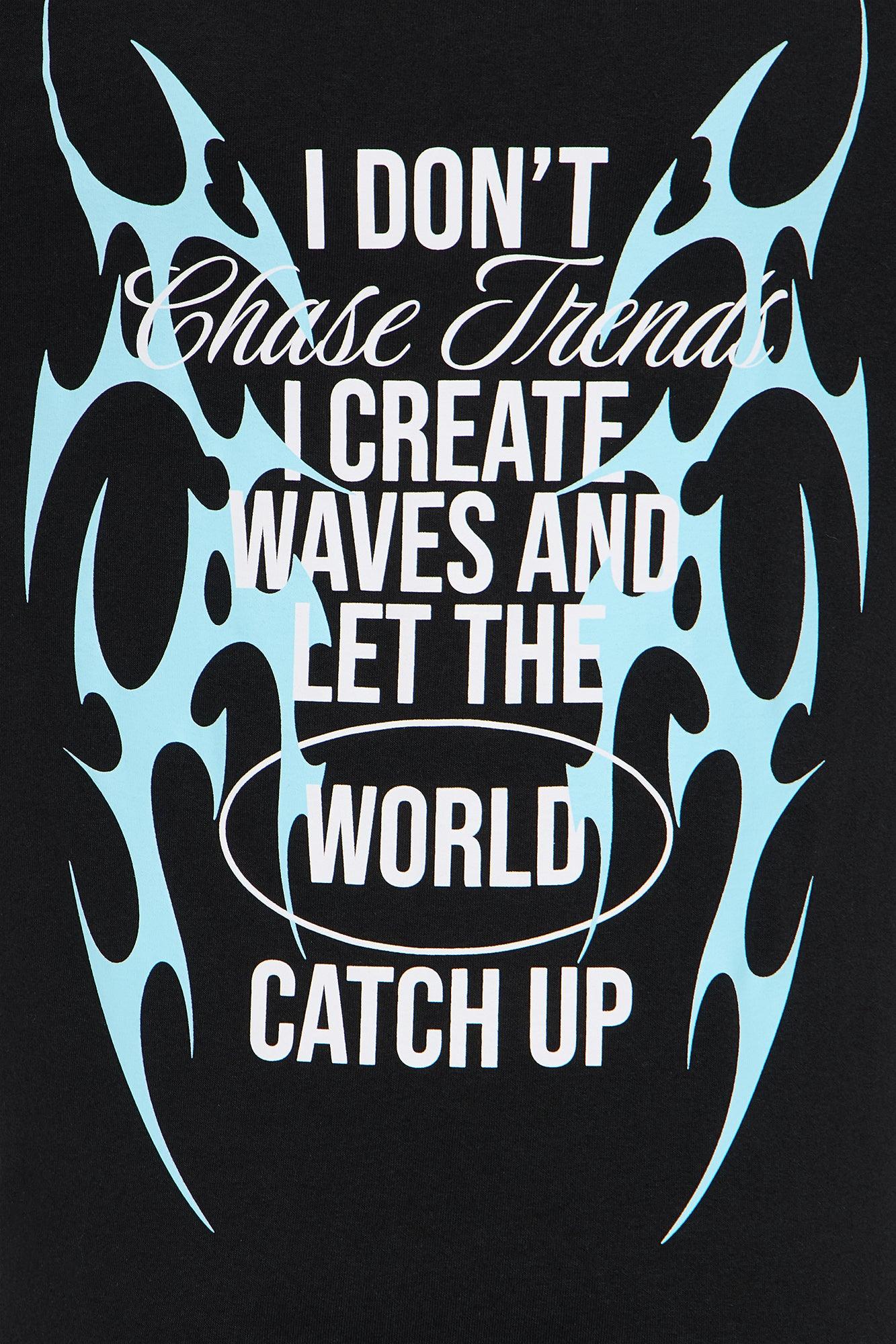 Don't Chase Trends Tee - Black Female Product Image