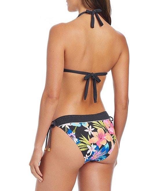 Bleu Rod Beattie Sweet Escape Floral Tie Side Hipster Swim Bottom Product Image