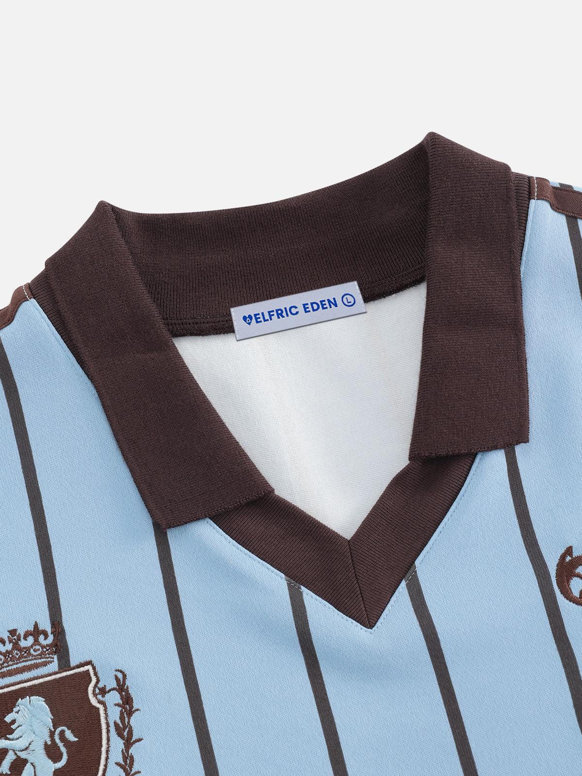 Aelfric Eden Embroidery Stripe Long Sleeve Tee Product Image