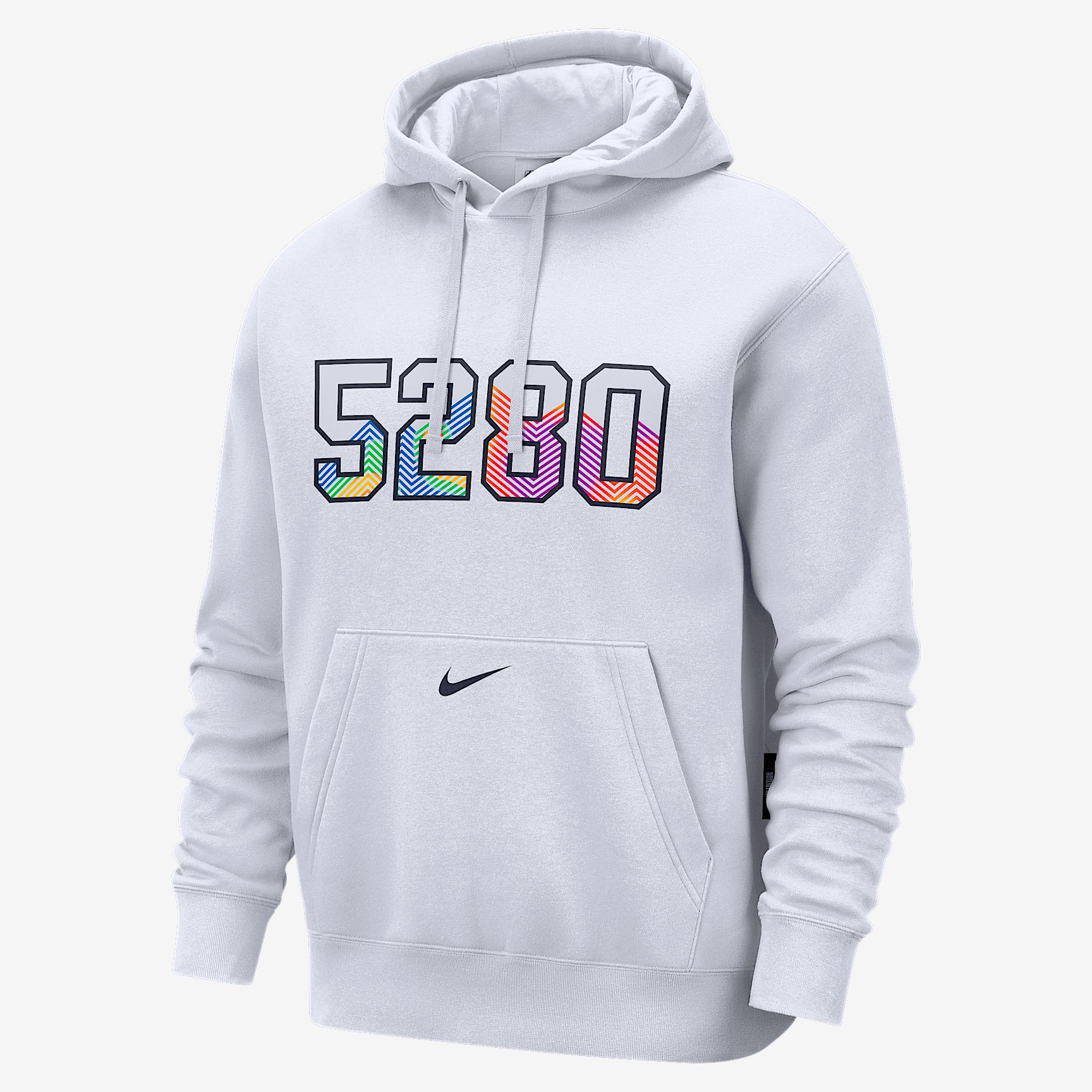 Denver Nuggets Club City Edition Men's Nike NBA Fleece Pullover Hoodie Product Image