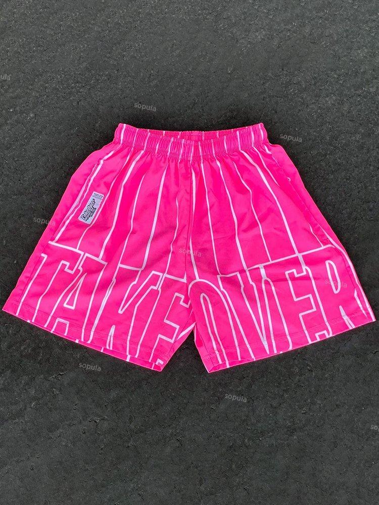 Sopula Take Over Art Graphics Mesh Shorts Product Image