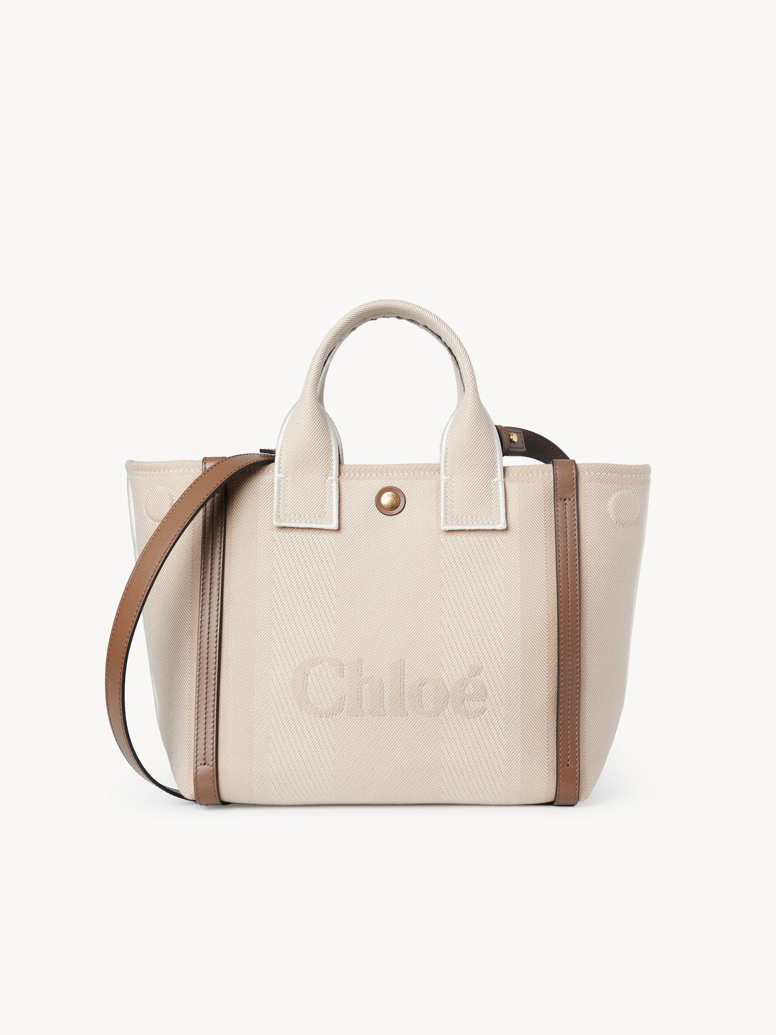 Small Chloé Carry tote bag in canvas Product Image