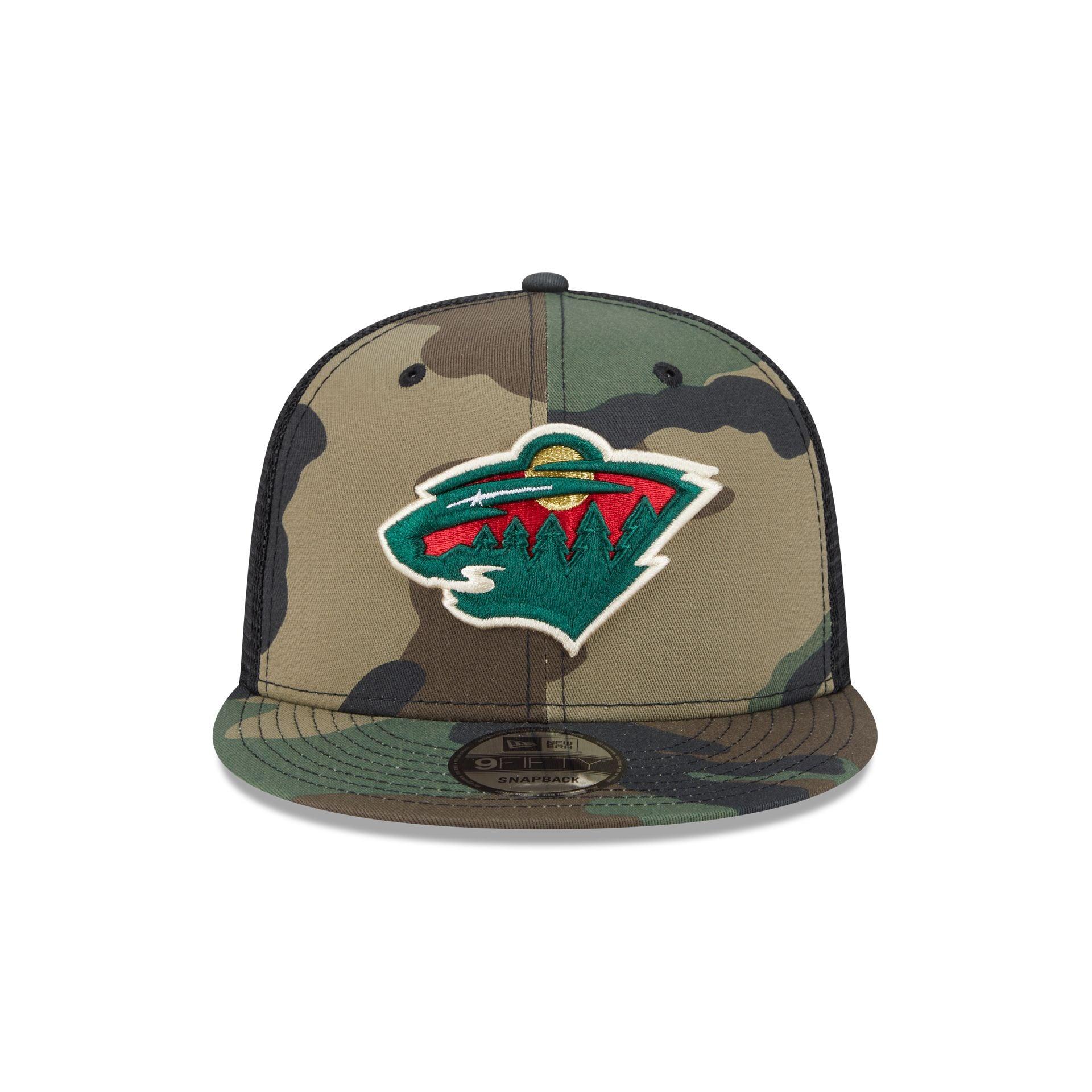 Minnesota Wild Camo 9FIFTY Trucker Hat Male Product Image