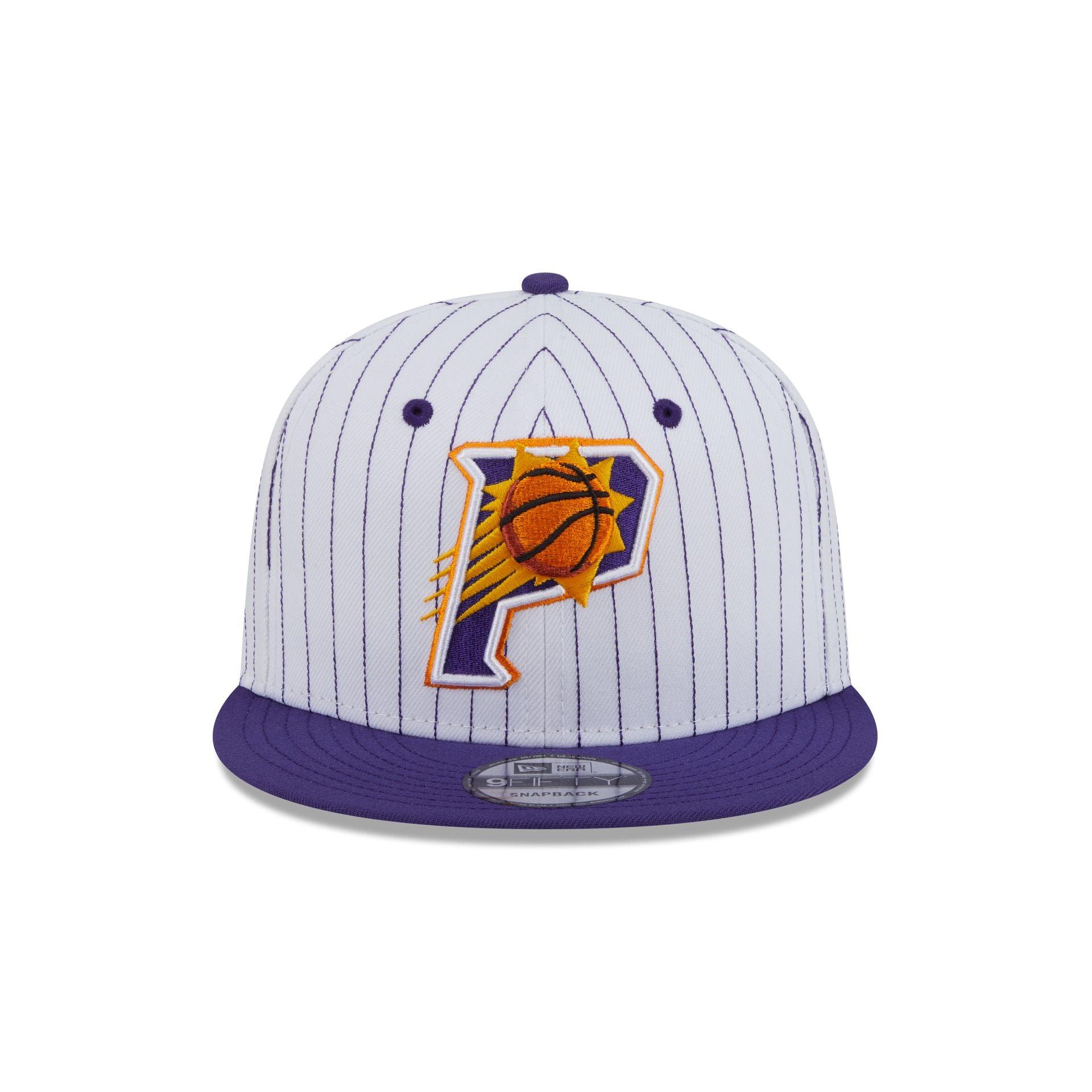 Phoenix Suns Deceptor Pinstripe 9FIFTY Snapback Hat Male Product Image