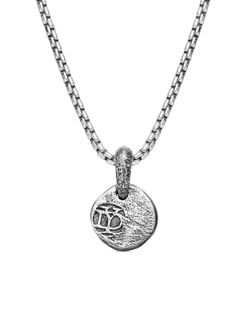 sterling silver Shipwreck Coin amulet (17mm) Product Image