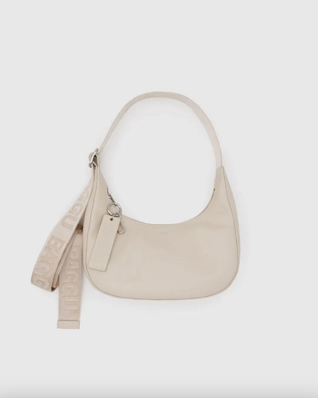 Baggu Small Recycled Leather Crescent Bag Product Image