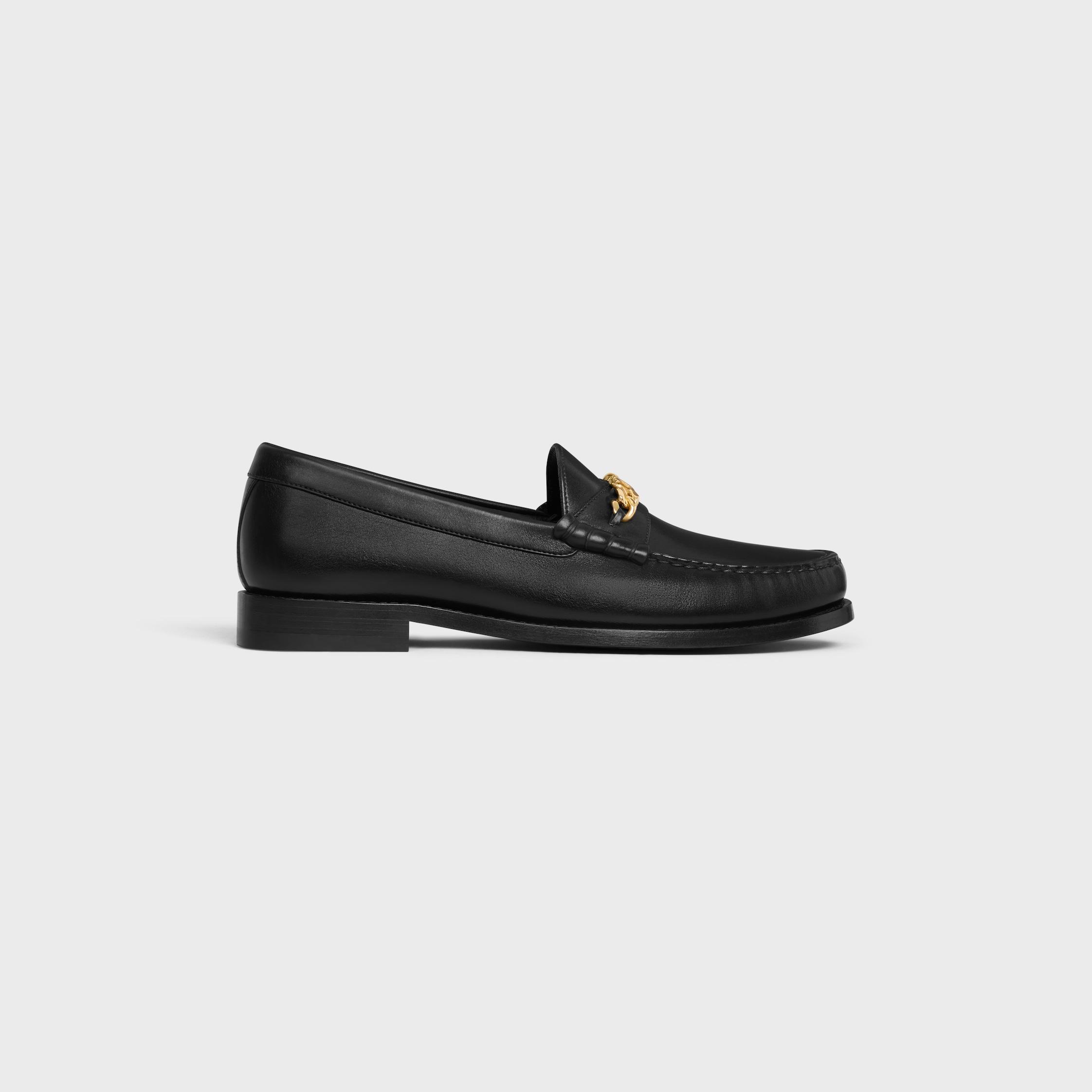 CELINE LUCO TRIOMPHE LOAFER IN POLISHED BULL Product Image