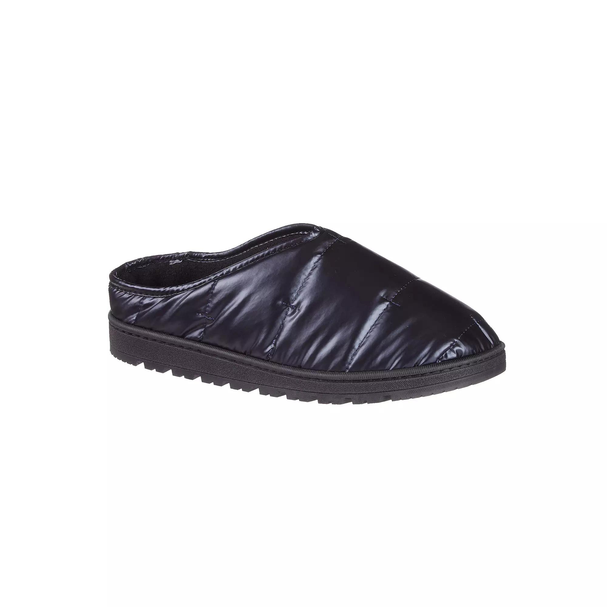 isotoner Mikaela Womens Puffer Hoodback Slippers Product Image