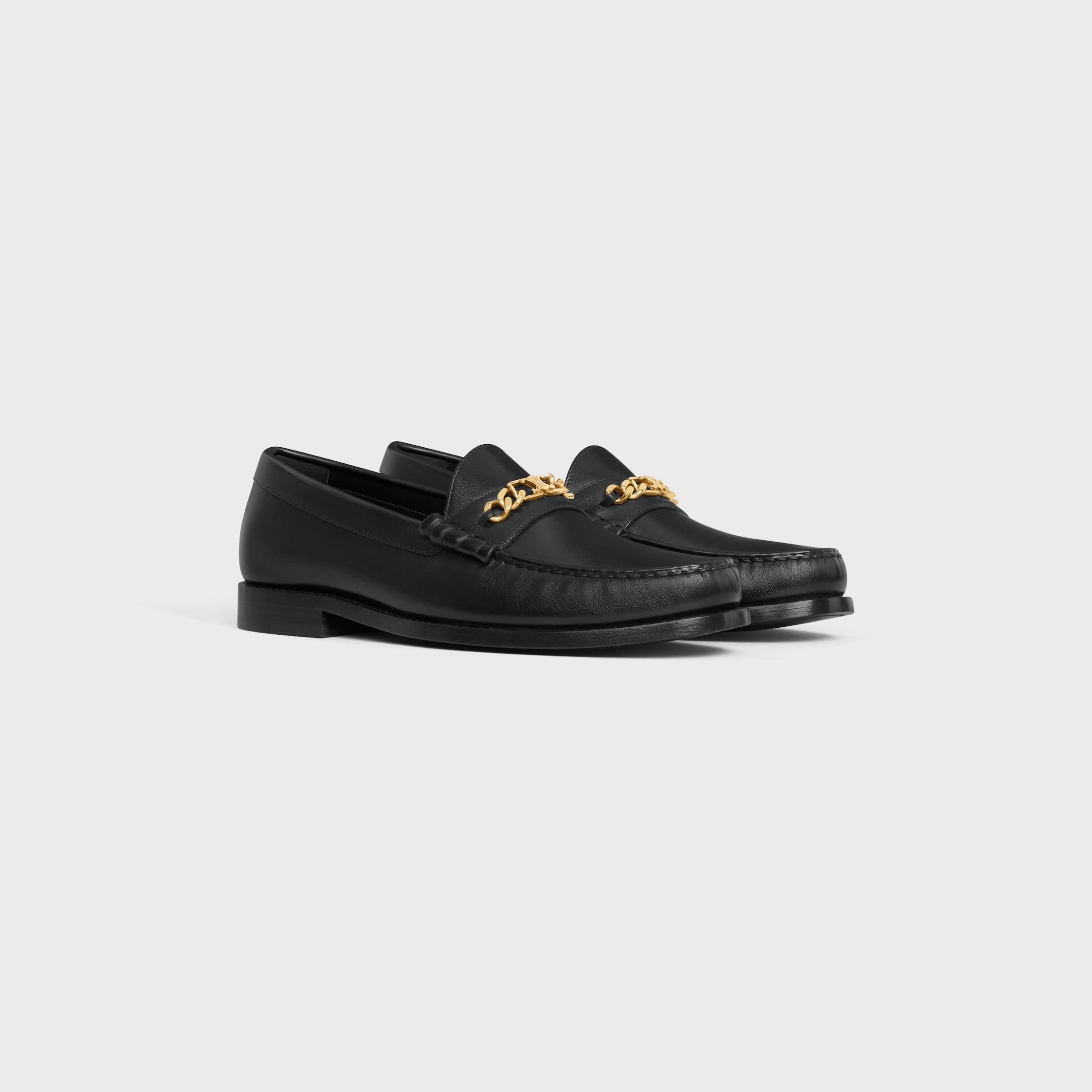 CELINE LUCO TRIOMPHE LOAFER IN POLISHED BULL Product Image