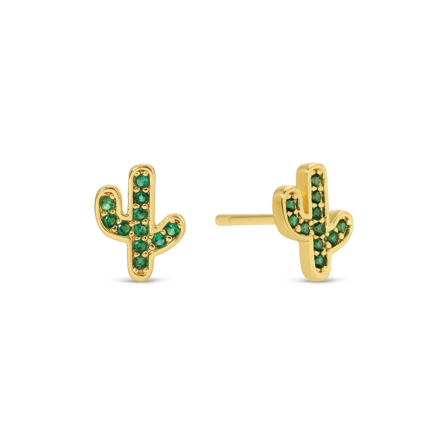 Cactus Velvet Stud Gift Set Product Image