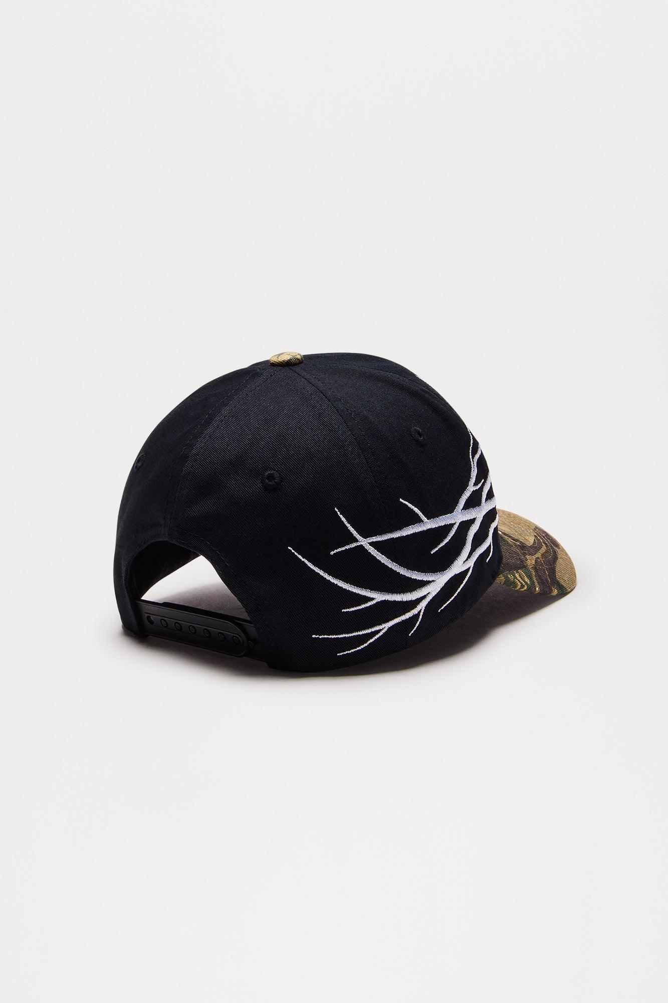 Branching Out Snapback Hat - Black/combo Product Image