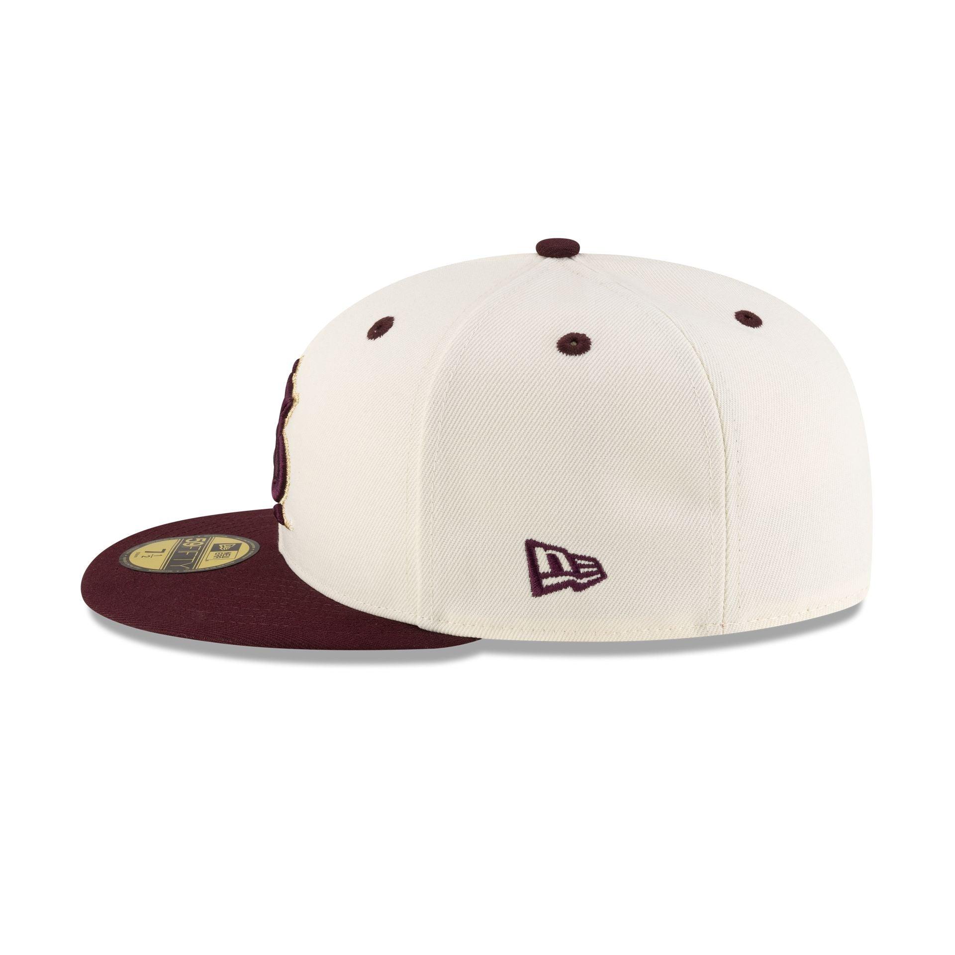 Arizona State Sun Devils Chrome White 59FIFTY Fitted Hat Male Product Image