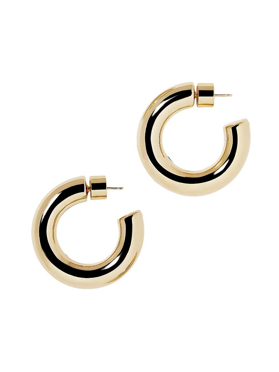 Jamma 10KPlated Huggie Earrings Product Image