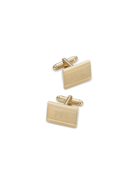 Engravable Cufflinks - Gold Product Image