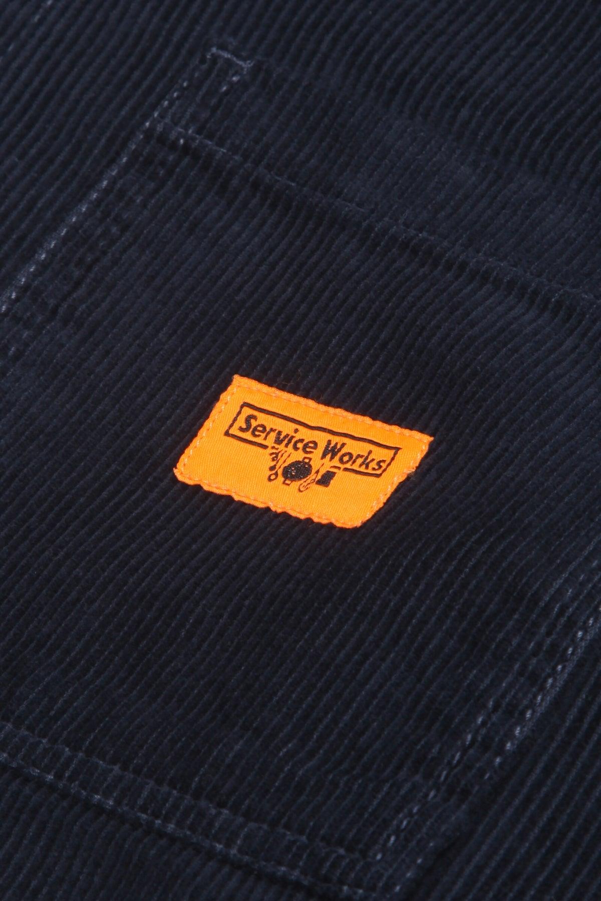 Service Works - Corduroy Chore Shirt - Navy Product Image