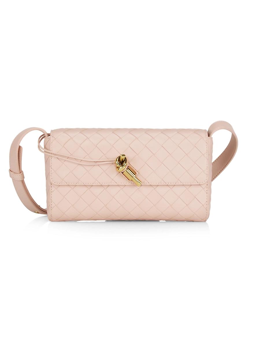 Womens Mini Andiamo Intrecciato Leather Cossbody Bag Product Image