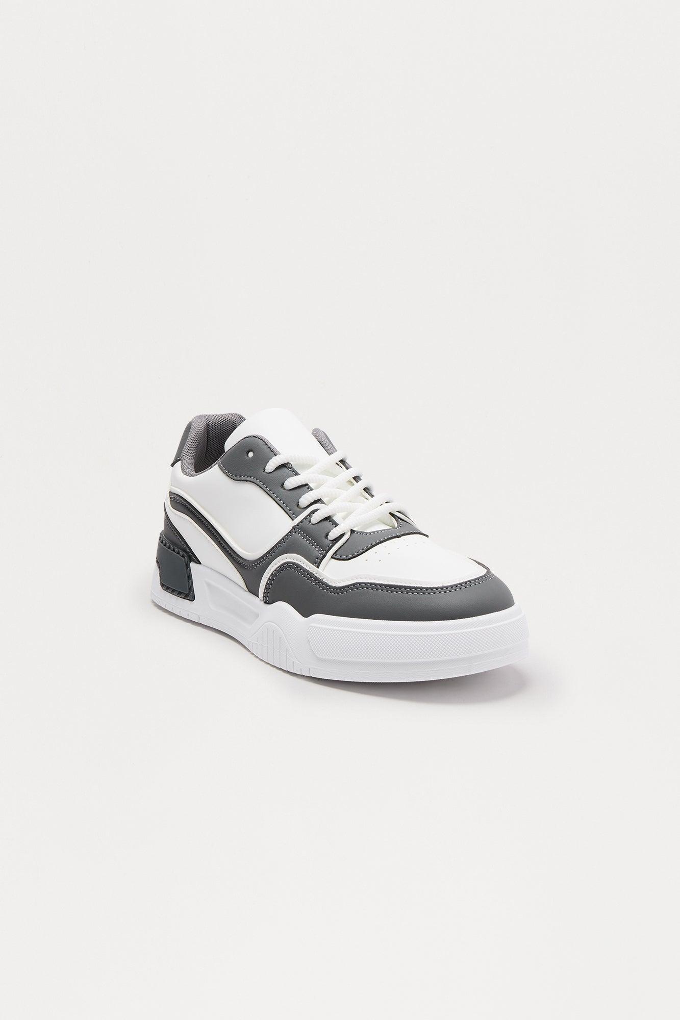 Major Step Chunky Paneled Sneaker - White/combo Product Image