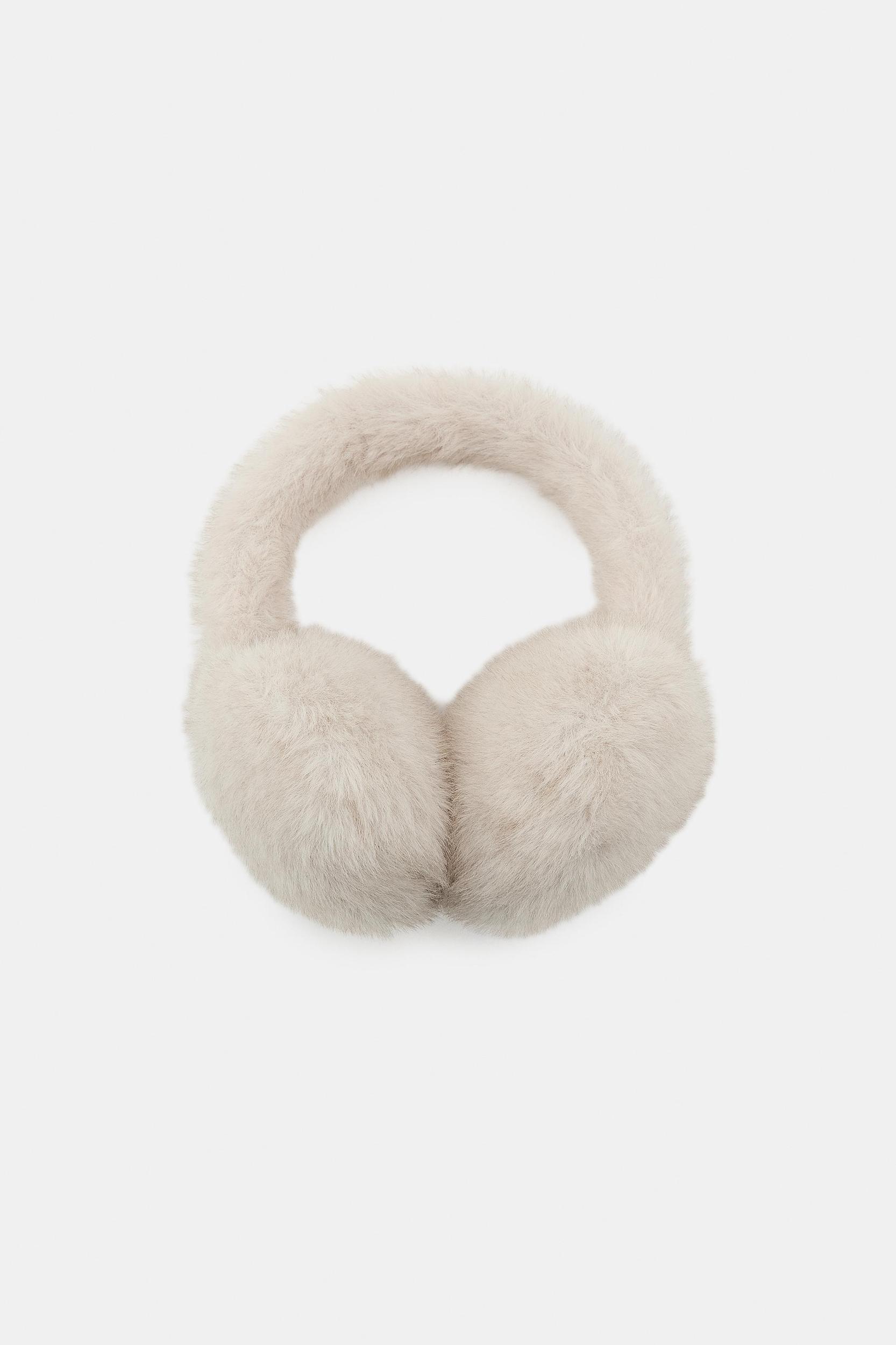 PLAIN FAUX FUR EARMUFFS Product Image
