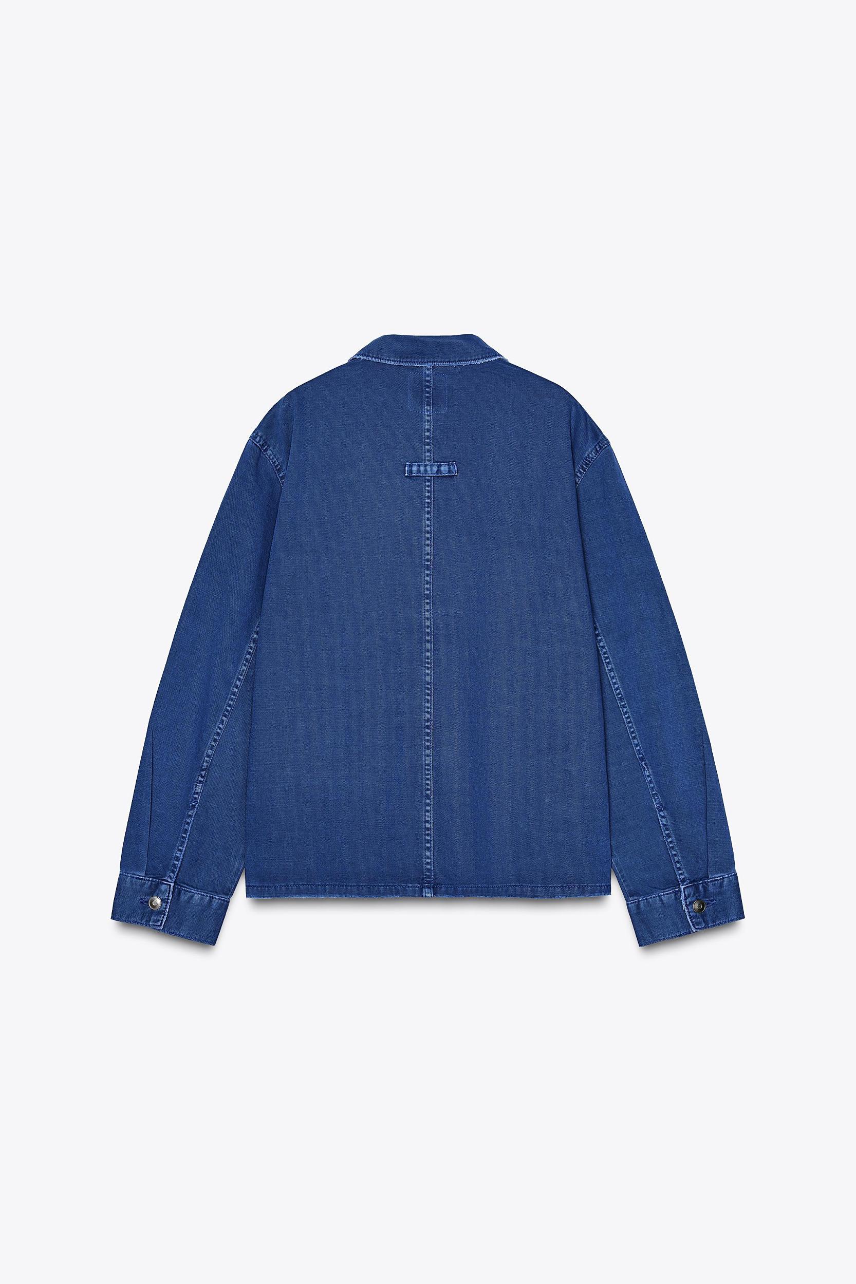 TRF COLOR DENIM JACKET Product Image