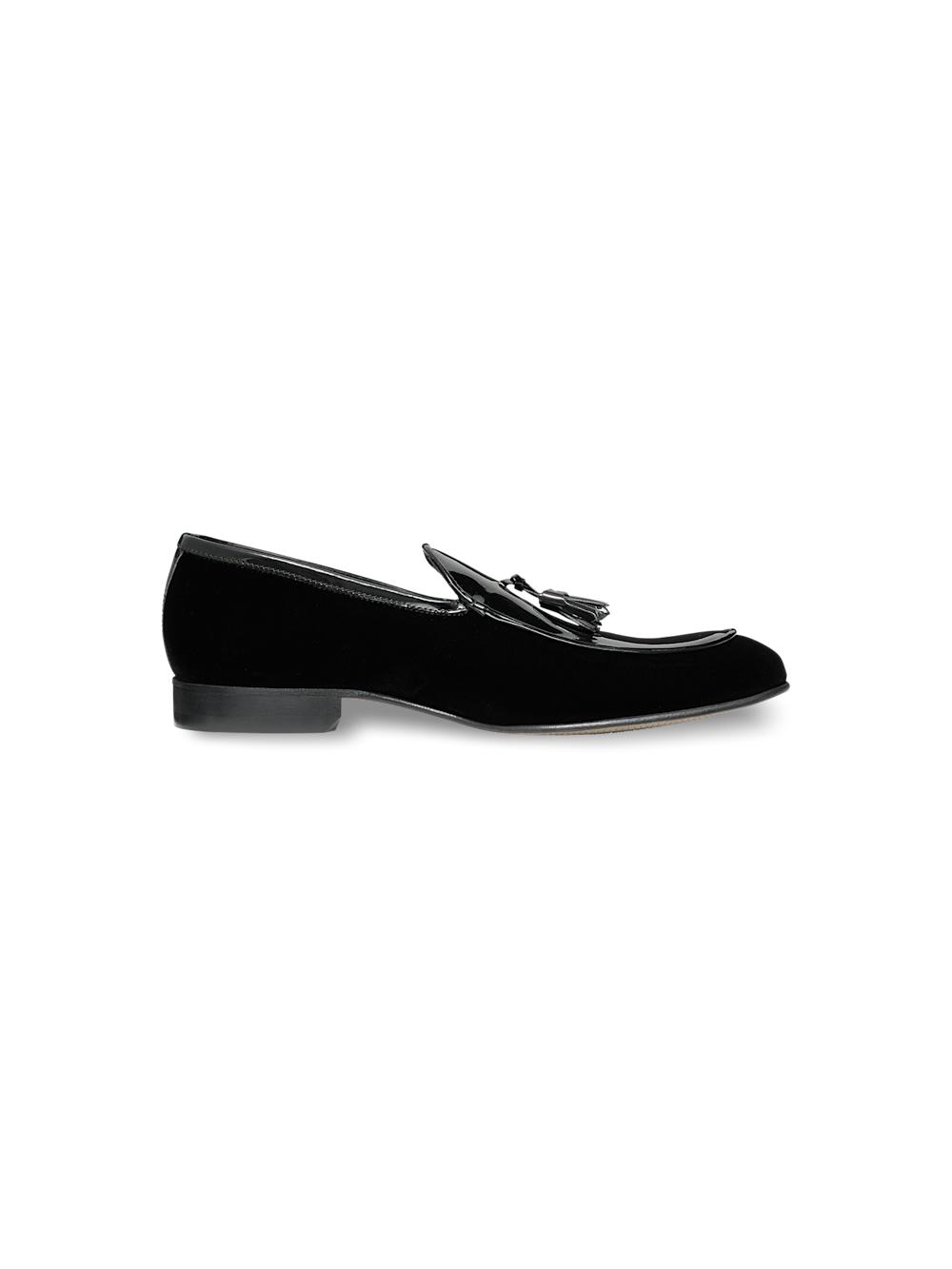 Vincent Tassel Loafer - Black Product Image