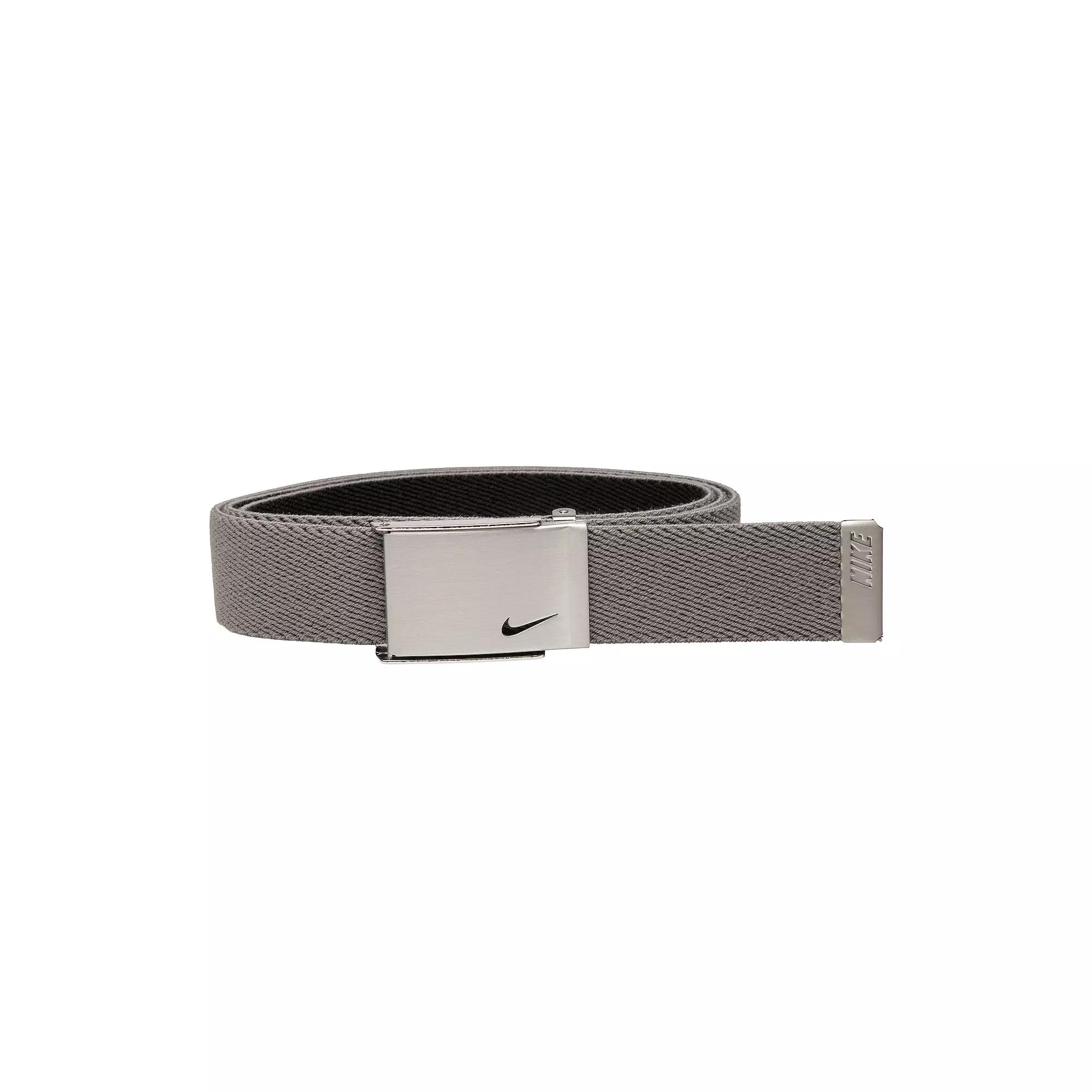Women's Nike Reversible Stretch Webbed Belt, Gray Product Image