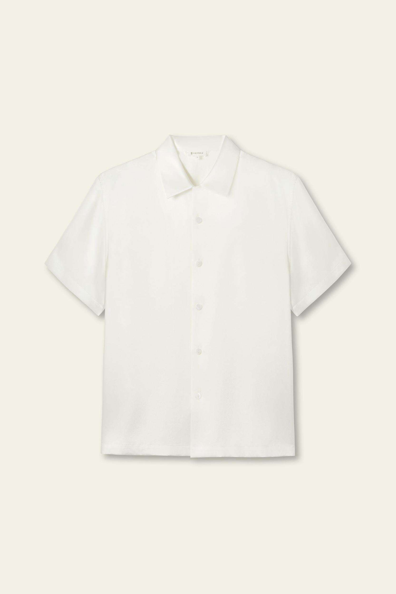 Men's Silk Camp Shirt Product Image