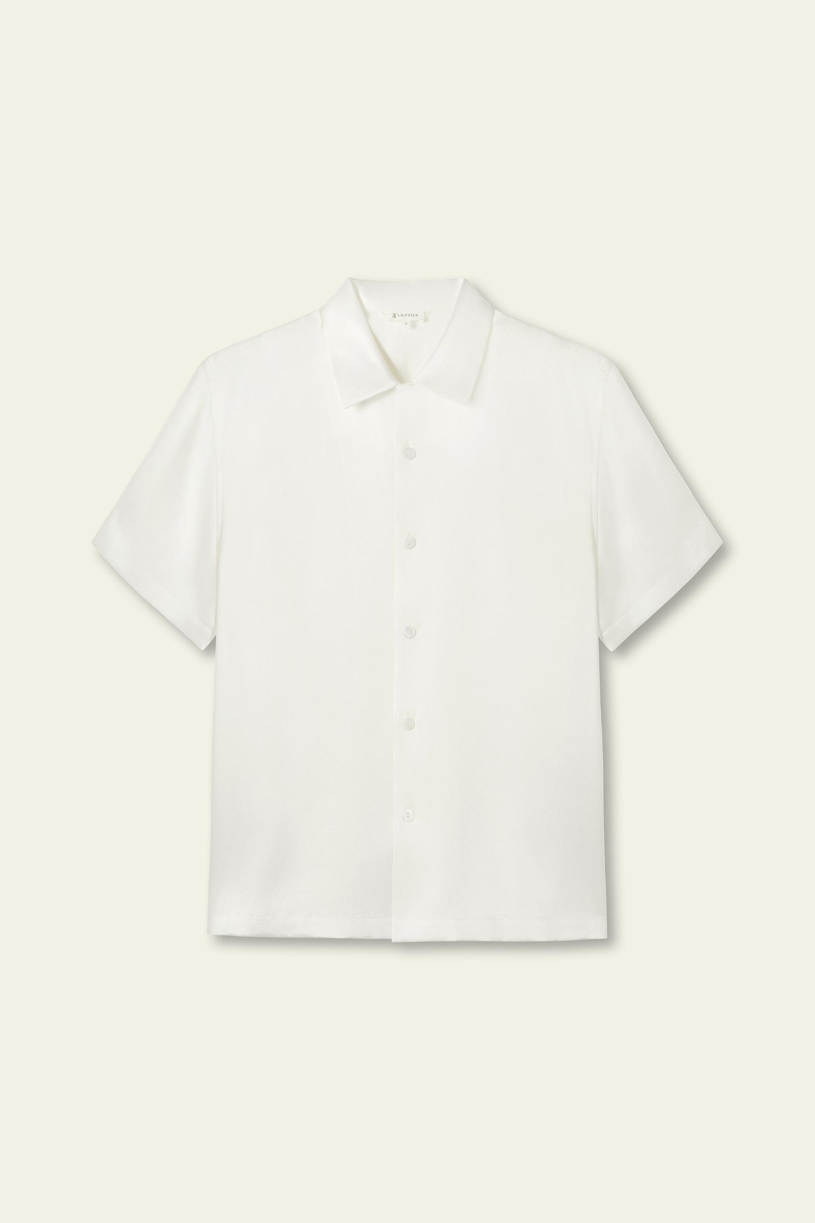 Men's Silk Camp Shirt Product Image