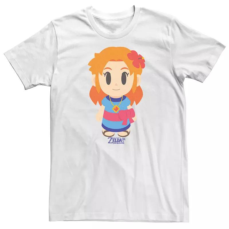 Men's Nintendo Link's Awakening Zelda Full Color Short Sleeve Tee, Size: 3XL, White Product Image