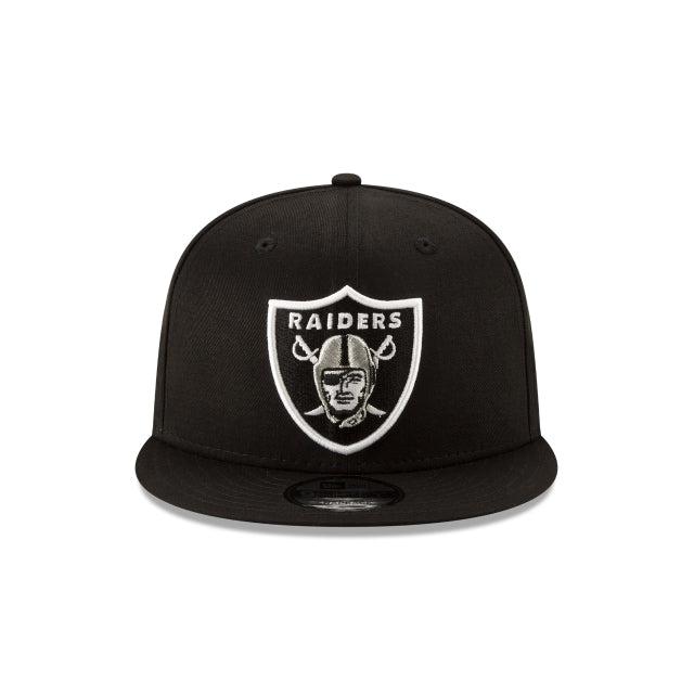 Las Vegas Raiders Basic Black 9FIFTY Snapback Hat Male Product Image