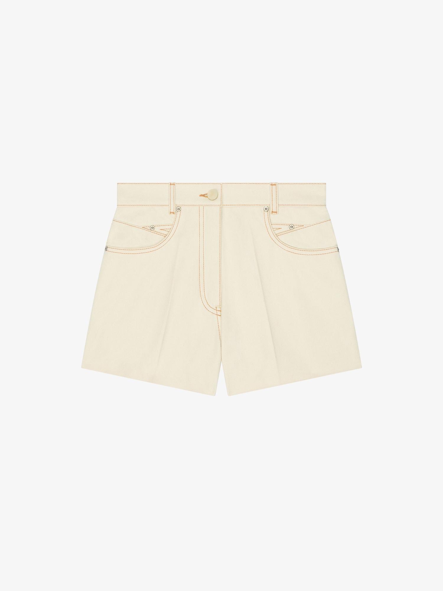 Slim fit jacket in denim with laces Product Image