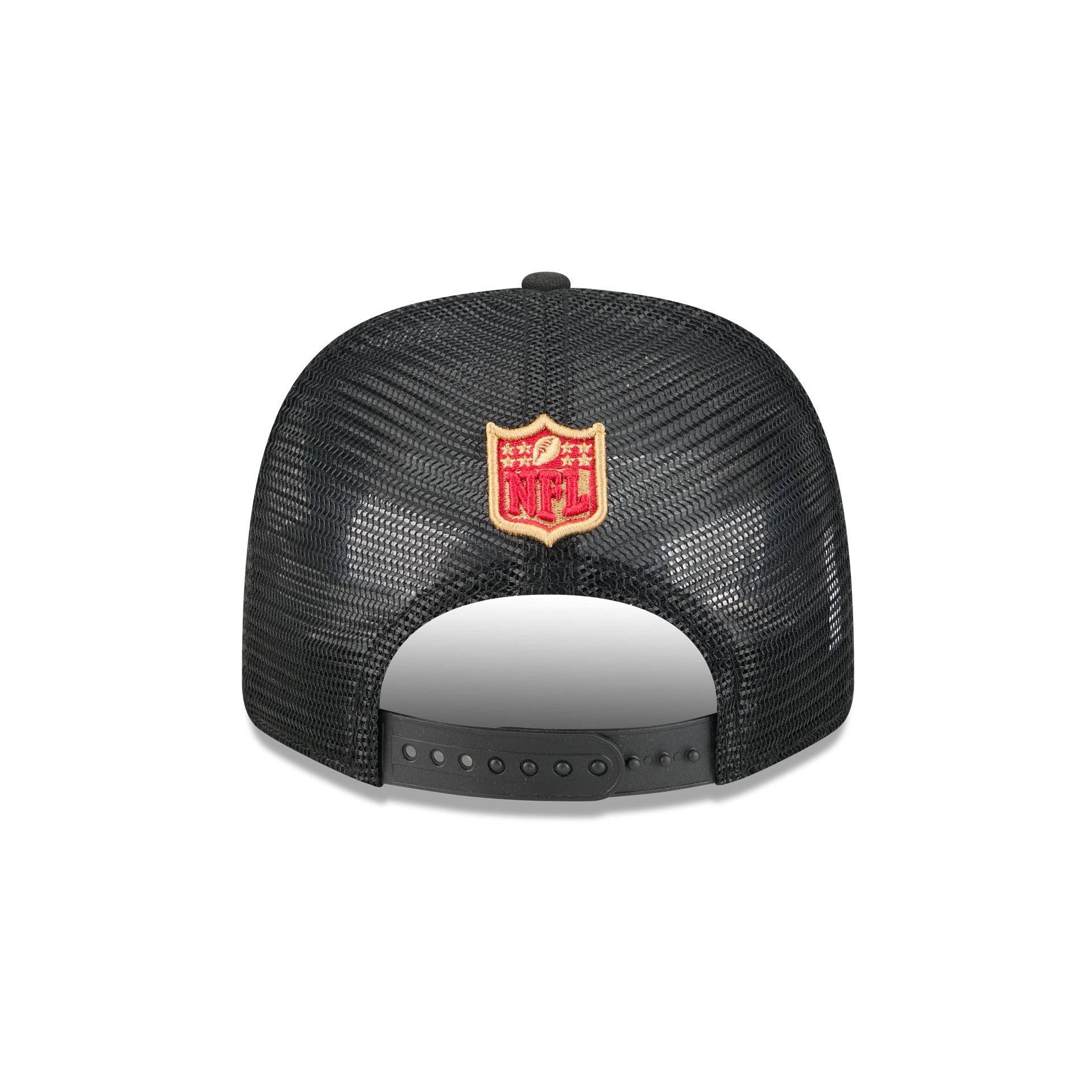 San Francisco 49ers Team Black 9SEVENTY Trucker Hat Male Product Image