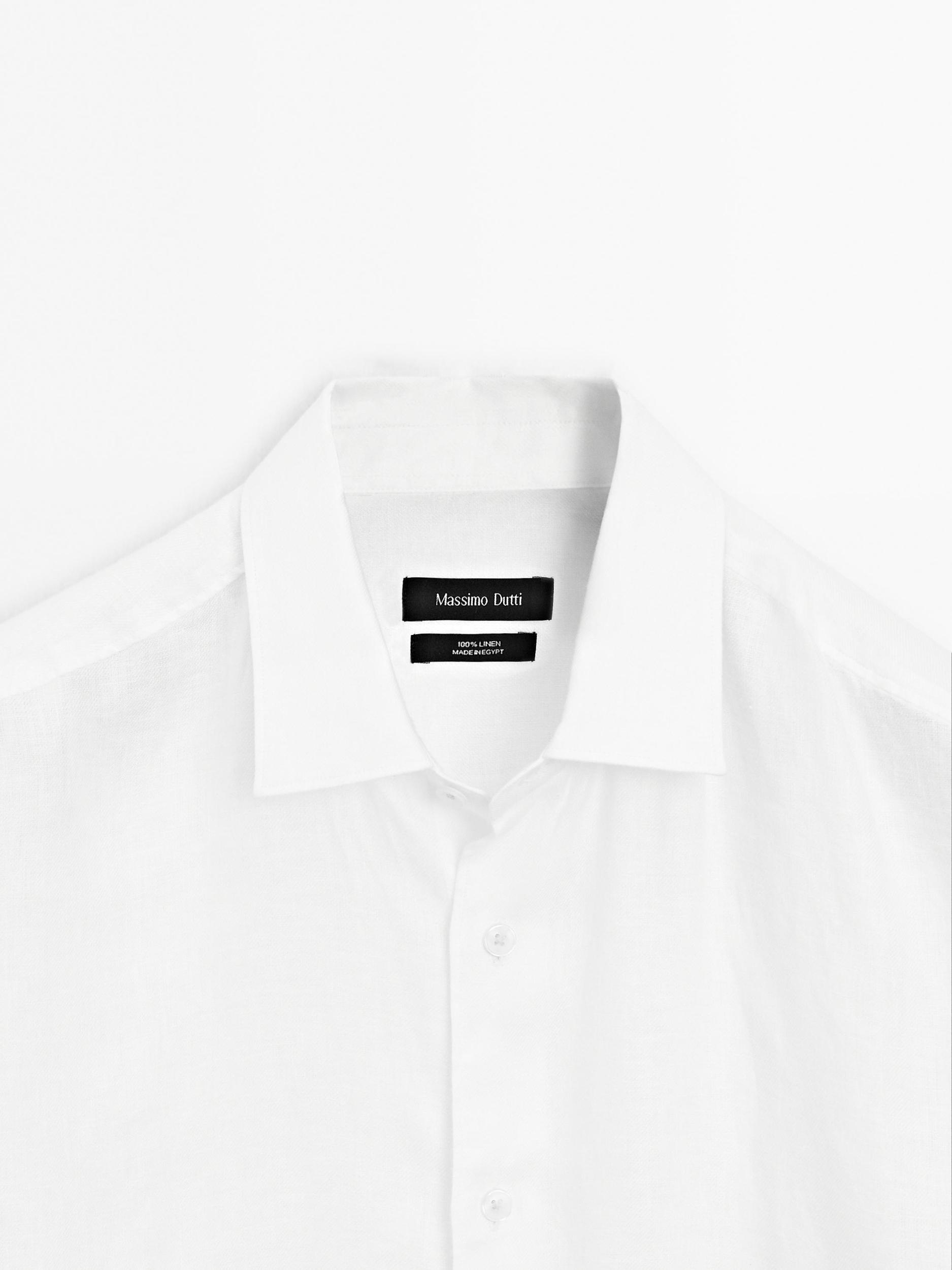 Lightweight regular fit twill shirt Product Image