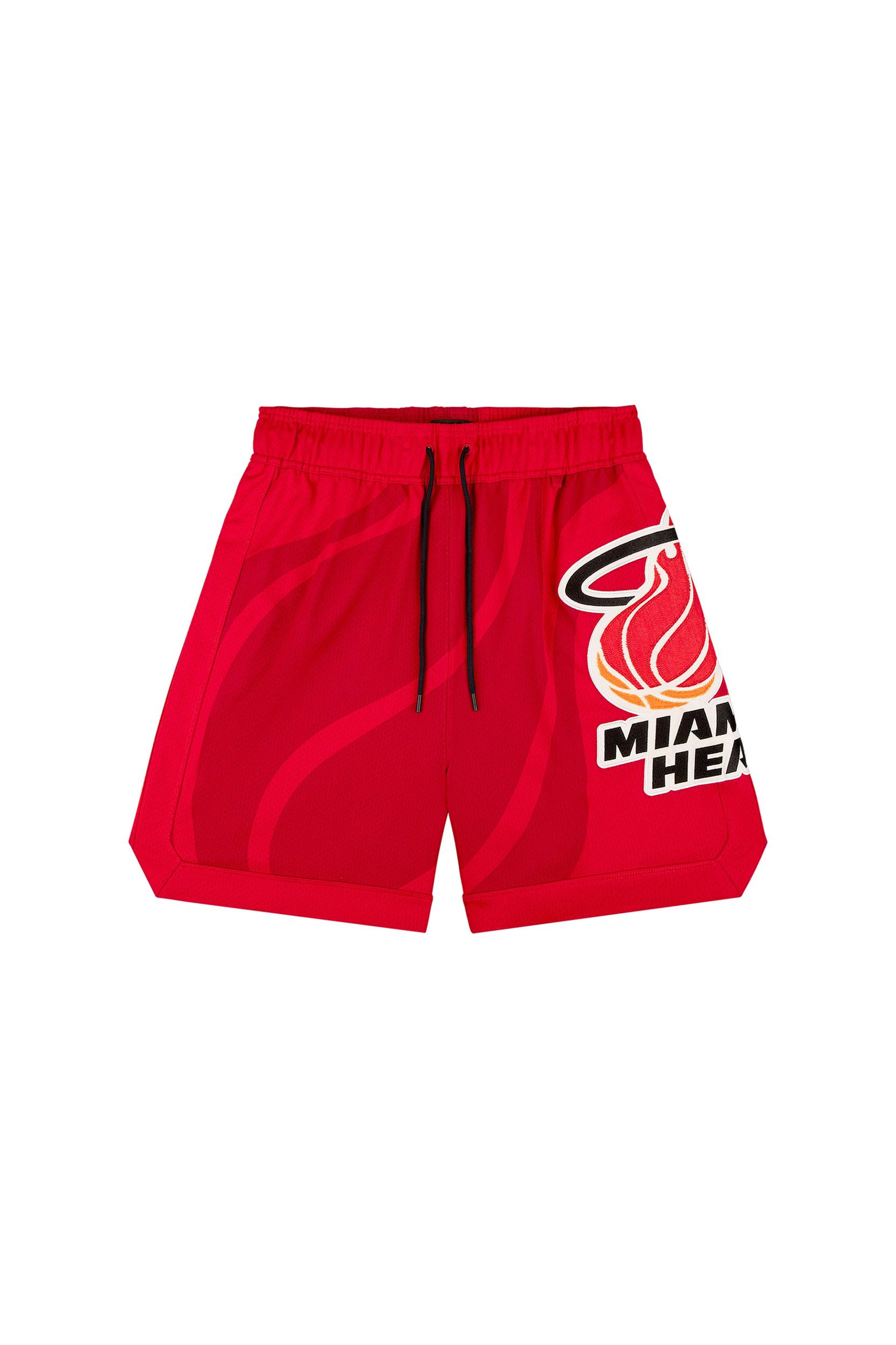Miami Heat Mesh Shorts Male Product Image