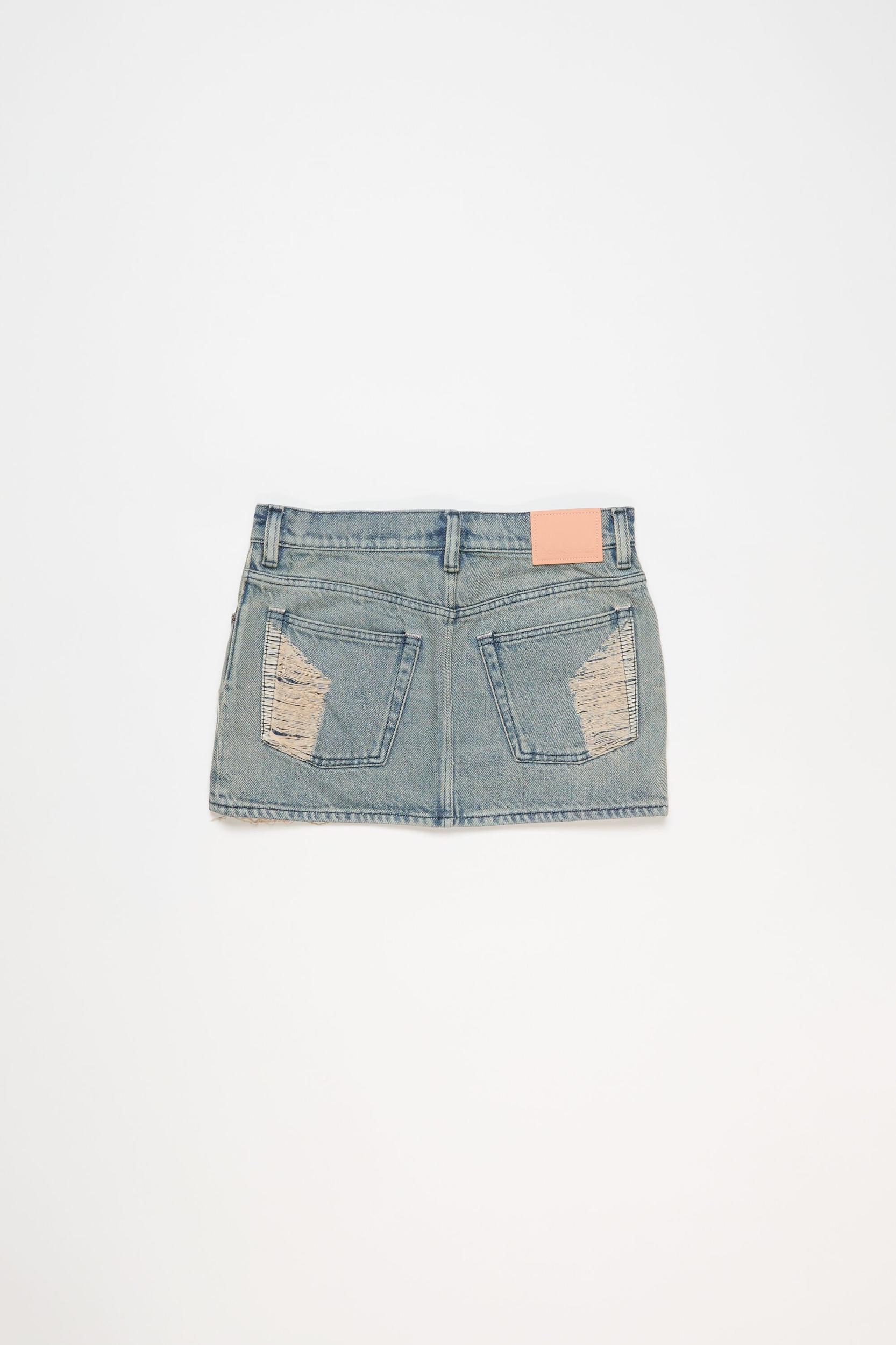 Denim mini skirt Product Image